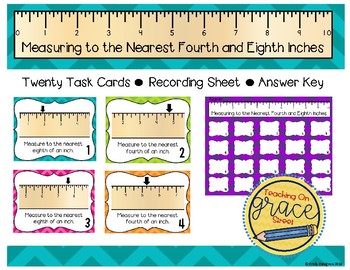 Measure nearest eighth inch