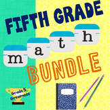 Fifth Grade Math Bundle of Activities and Games