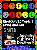 Fifth Grade Math - Decimals - Envision Math 2.0 Topic 2