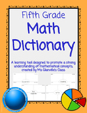 Fifth Grade Math Dictionary