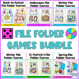 Fifth Grade Math File Folder Games Bundle