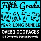 5th Grade Math Curriculum LESSONS ONLY, 5th Grade Math Rev