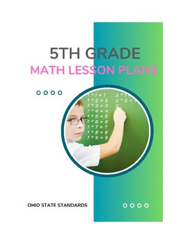 Preview of Fifth Grade Math Lesson Plans - Ohio Standards