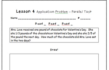 Fifth Grade - Math Module 3 Application Problems by Class Organize