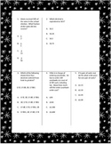 Fifth Grade Math Review Worksheet Packet - Volume 11