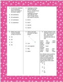 Fifth Grade Math Review Worksheets Packet - Volume 4