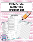 Fifth Grade Math TEKS Tracker Set