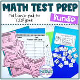 Fifth Grade Math Test Prep Center Pack