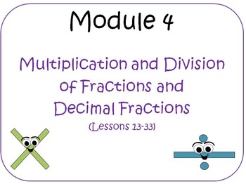 Preview of Fifth Grade Module 4 Lessons 13-33 (Compatible w/ Eureka Math)