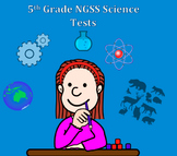 Fifth Grade Next Generation Science NGSS Assessment bundle