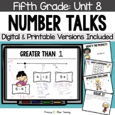 Fifth Grade Number Talks Unit 8 for Building Number Sense 