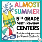 Fifth Grade Review Math Centers