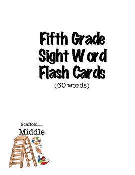 fifth grade sight words