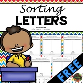 FREE Letter Sorts (Uppercase and Lowercase Letters of the 