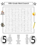 Fifth Grade Word Search Puzzle PLUS General Science Word S