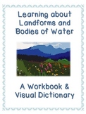 50 Landforms and Bodies of Water Workbook and Interactive 