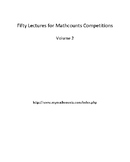 Fifty Lectures for Mathcounts Competitions Volume 2