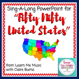 Fifty Nifty United States Lyrics PowerPoint