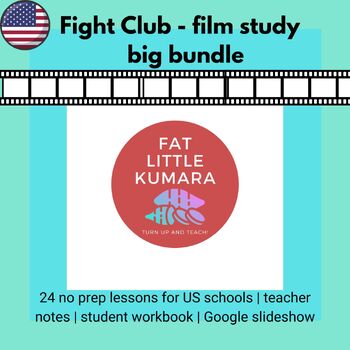 Preview of Fight Club Film Study | Total Teaching Bundle | US format