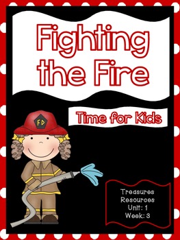 Preview of Focus Wall and Centers Fighting the Fire Second Grade Treasures Common Core