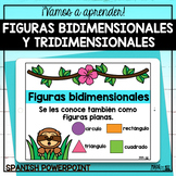 Figuras Bidimensionales y Tridimensionales | Spanish PowerPoint