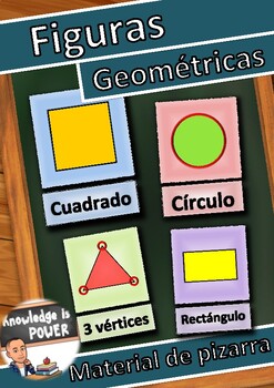 Preview of Figuras Geométricas, geometría, figuras geométricas en español para niños