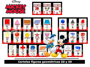 2D Shapes in English and Spanish - Figuras 2D en Espanol y Ingles
