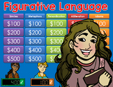 Figurative Language Jeopardy Style Game Show Distance Learning