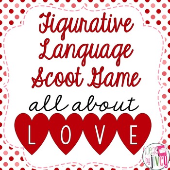 Preview of Figurative Language About Love: "Scoot!"