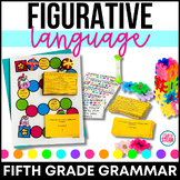 Figurative Language Activities 5th Grade | Similes and Met