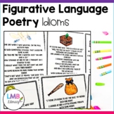 Figurative Language Activities, Idiom Poems with Poetry Co