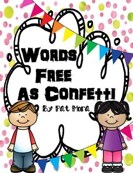 Preview of Figurative Language Activities for "Words Free as Confetti" by Pat Mora