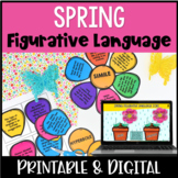 Spring Figurative Language Activity with Digital
