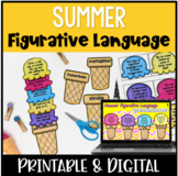 Figurative Language Activity {Summer Themed: Build an Ice Cream}