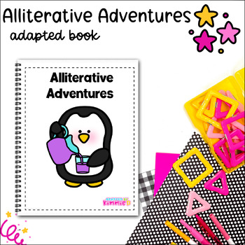 Preview of Alliteration Adapted Book for Special Education Figurative Language Adaptive