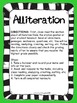Figurative Language Alliteration Poster and Lesson Station Task Set