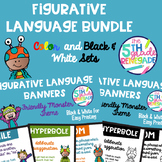 Figurative Language Banners Friendly Monster Theme ~Color 