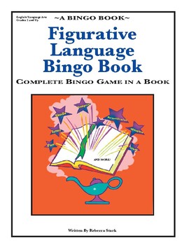 Preview of Figurative Language Bingo Book