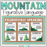 Figurative Language Board Mountain Classroom Decor