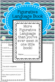 Preview of Figurative Language Book Grades 4-6 CCSS L.5