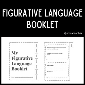 Preview of Figurative Language Booklet