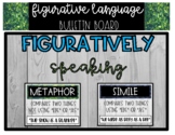 Figurative Language Bulletin Board and Posters