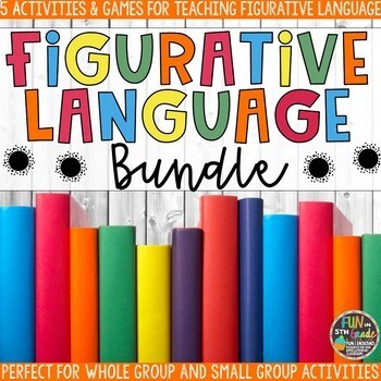 Preview of Figurative Language Activity and Game Bundle [7 Figurative Language Activities]