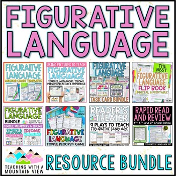 Preview of Figurative Language Activities | BUNDLE
