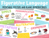 Figurative Language Bundle | Figures of Speech | Posters |