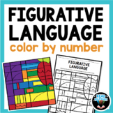 Figurative Language Color by Number Activity for ELA