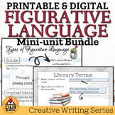 Figurative Language Mini-unit Bundle: Creative Writing