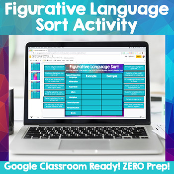 Preview of Figurative Language DIGITAL Sort Activity Set