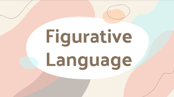 Preview of Figurative Language (Definitions and Examples)
