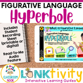 Figurative Language Digital Activity | Hyperbole LINKtivit